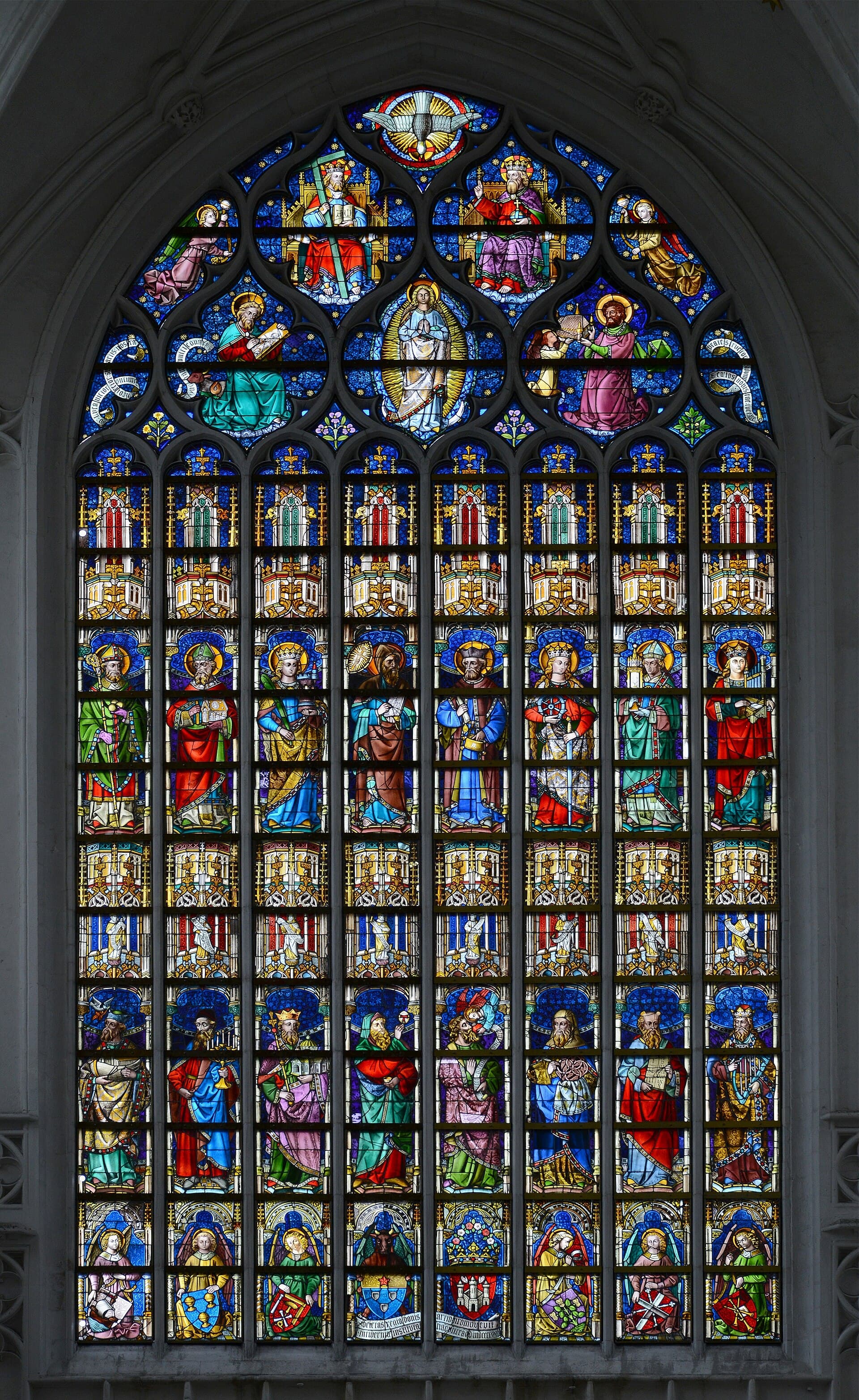 La Cattedrale di Nostra Signora, la più grande chiesa gotica del Belgio, custode di capolavori di Rubens.