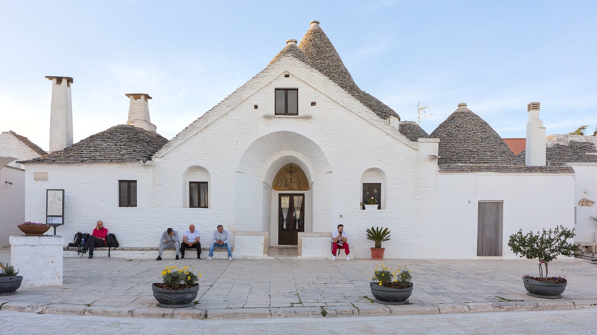 The Trullo Sovrano, the only two-storey one: a 2.50-euro ticket, but with a long lunch break to plan around.